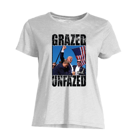 Grazed And Unfazed Women T shirt